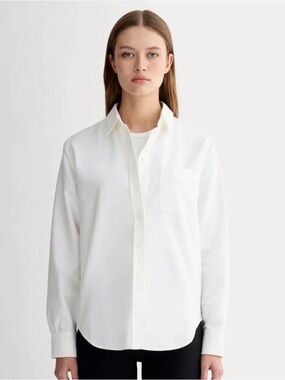 Everlane White Must Have Oxford